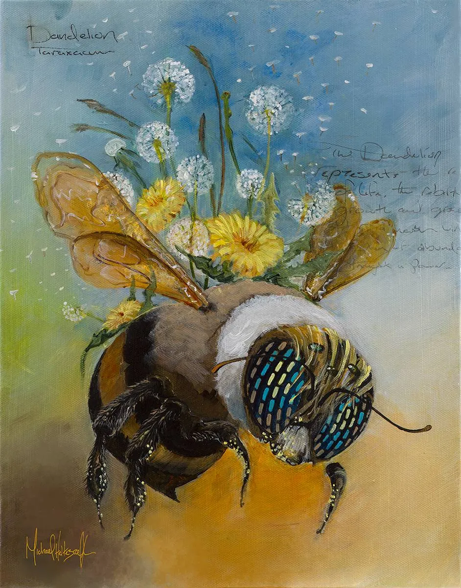 Dandelion Bee