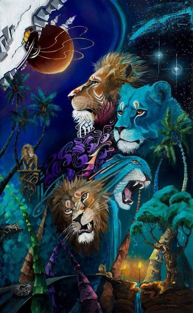 The Heart and the Hidden Sun Print – Metallic Pearl